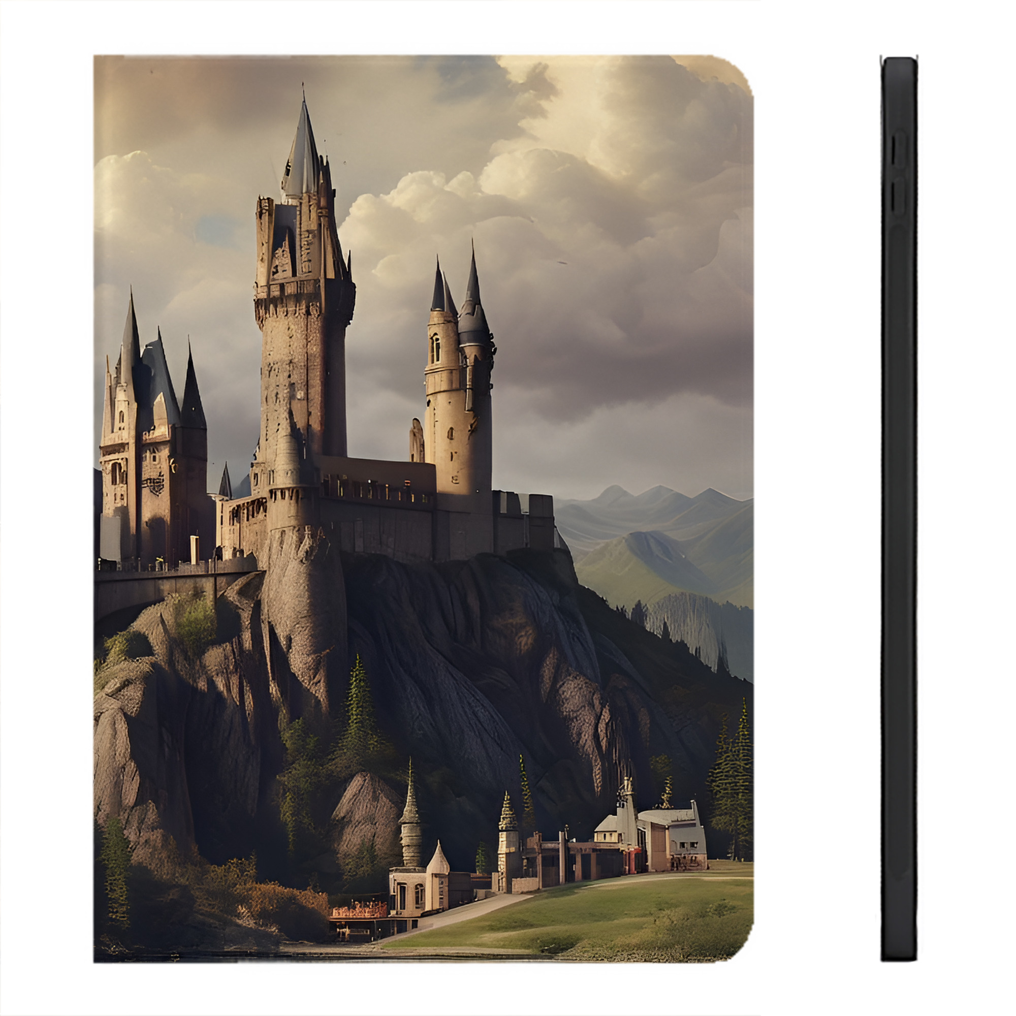 （画像用） Harry Potter ハリー・ポッターシリーズ IPadケース ペンホルダー付き ブックスタイルデザイン